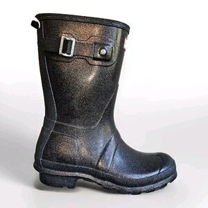 hunter boots Original Starcloud Sparkle Women's Size 6 Rain Muck Snow